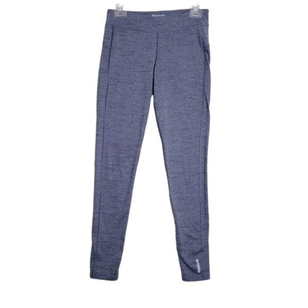 Reebok Gray Mid Rise Athletic Leggings Women's Size Small